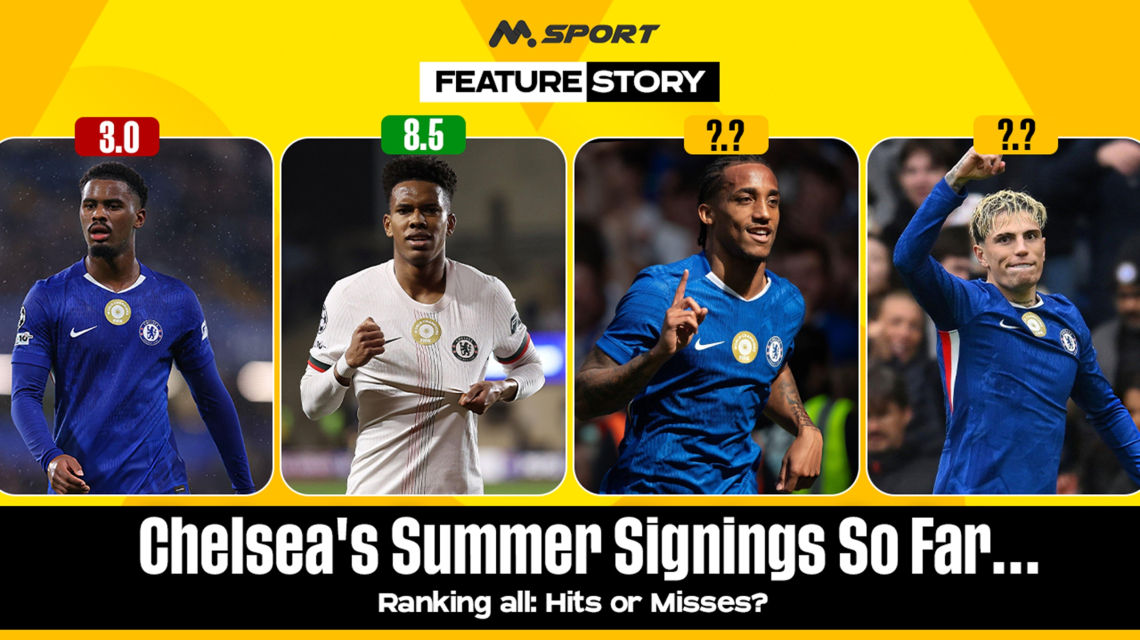 Ranking All of Chelsea’s Summer Signings So Far…Hits or Misses? :  Joao Pedro (?), Estêvão (8.5), Garnacho (?), Delap (4.5), Jorrel Hato (3.0)